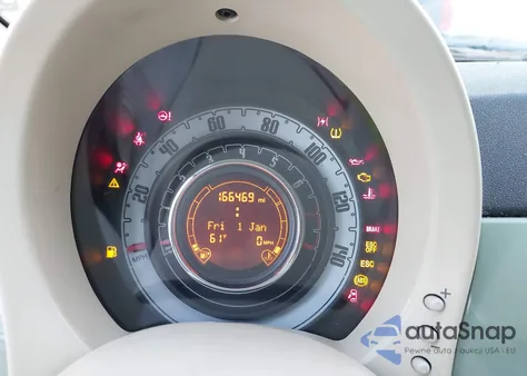 2012 Fiat 500 Pop из США, поврежденный, VIN 3C3CFFARXCT233763